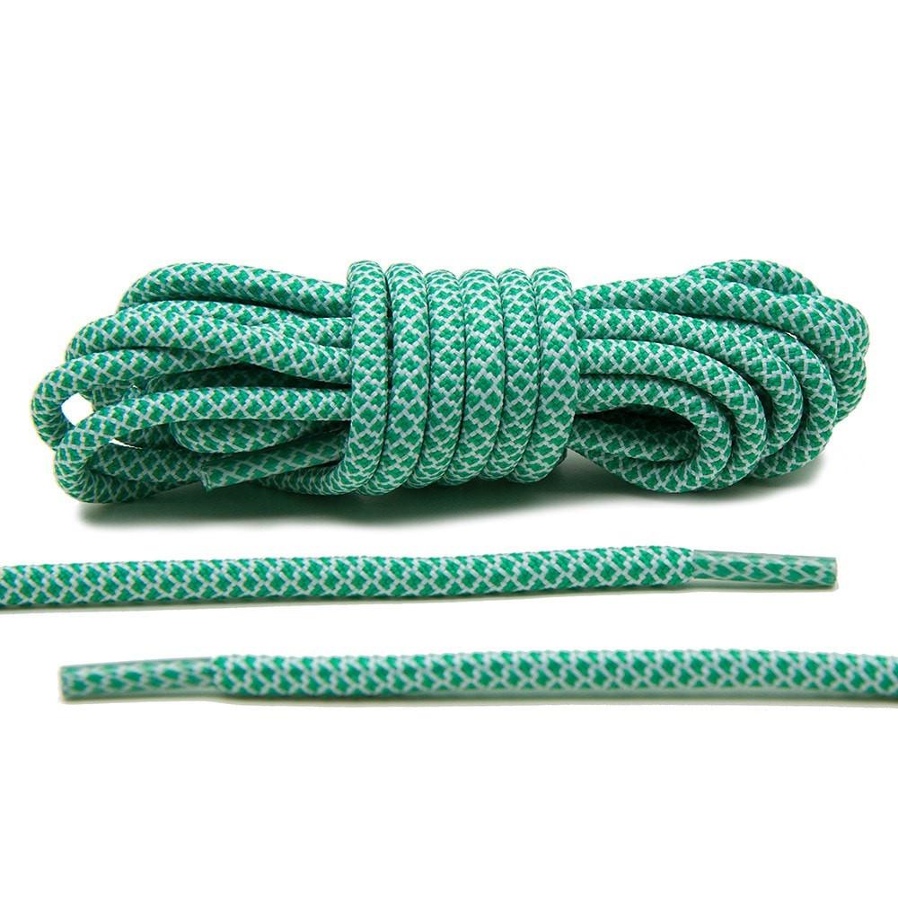 Green/White- Rope Laces